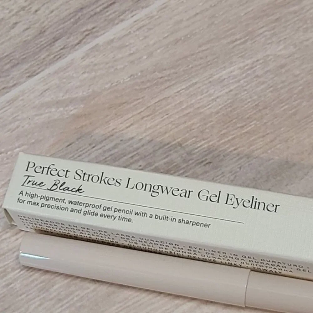 Rare Beauty Perfect Strokes Gel Eyeliner Pencil True Black Waterproof New Box